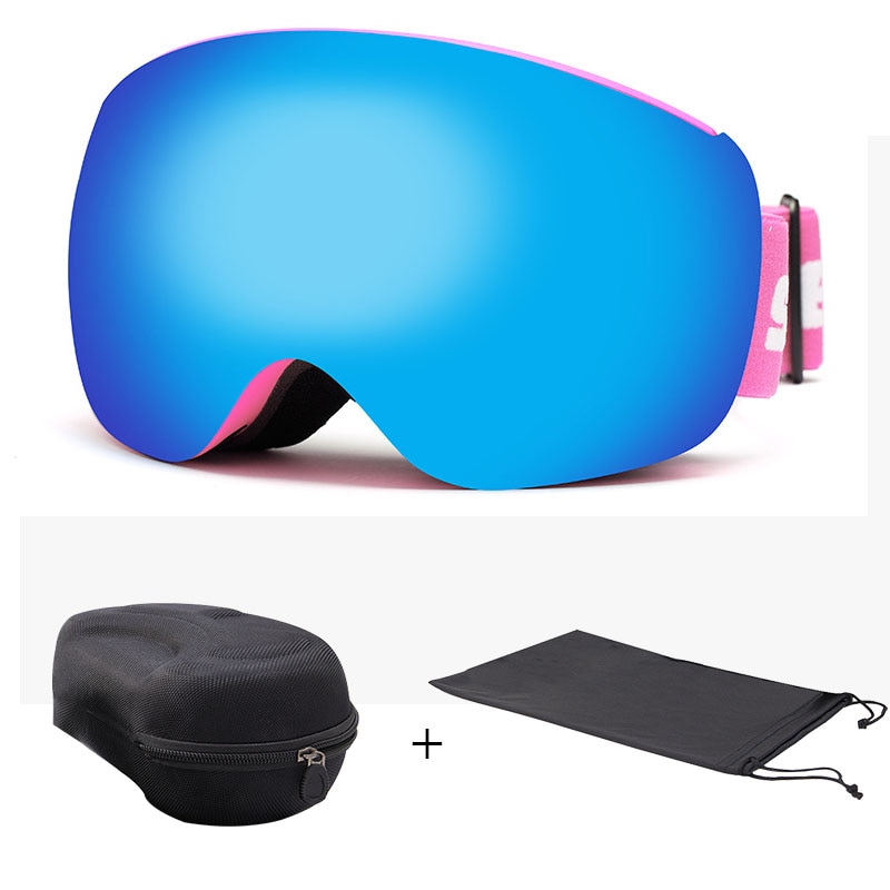새로운 겨울 스키 고글 남성 여성 더블 레이어 방풍 방지 안개 안경, 야외 스포츠 스키 사이클링 스노우 보드 마스크, 2022